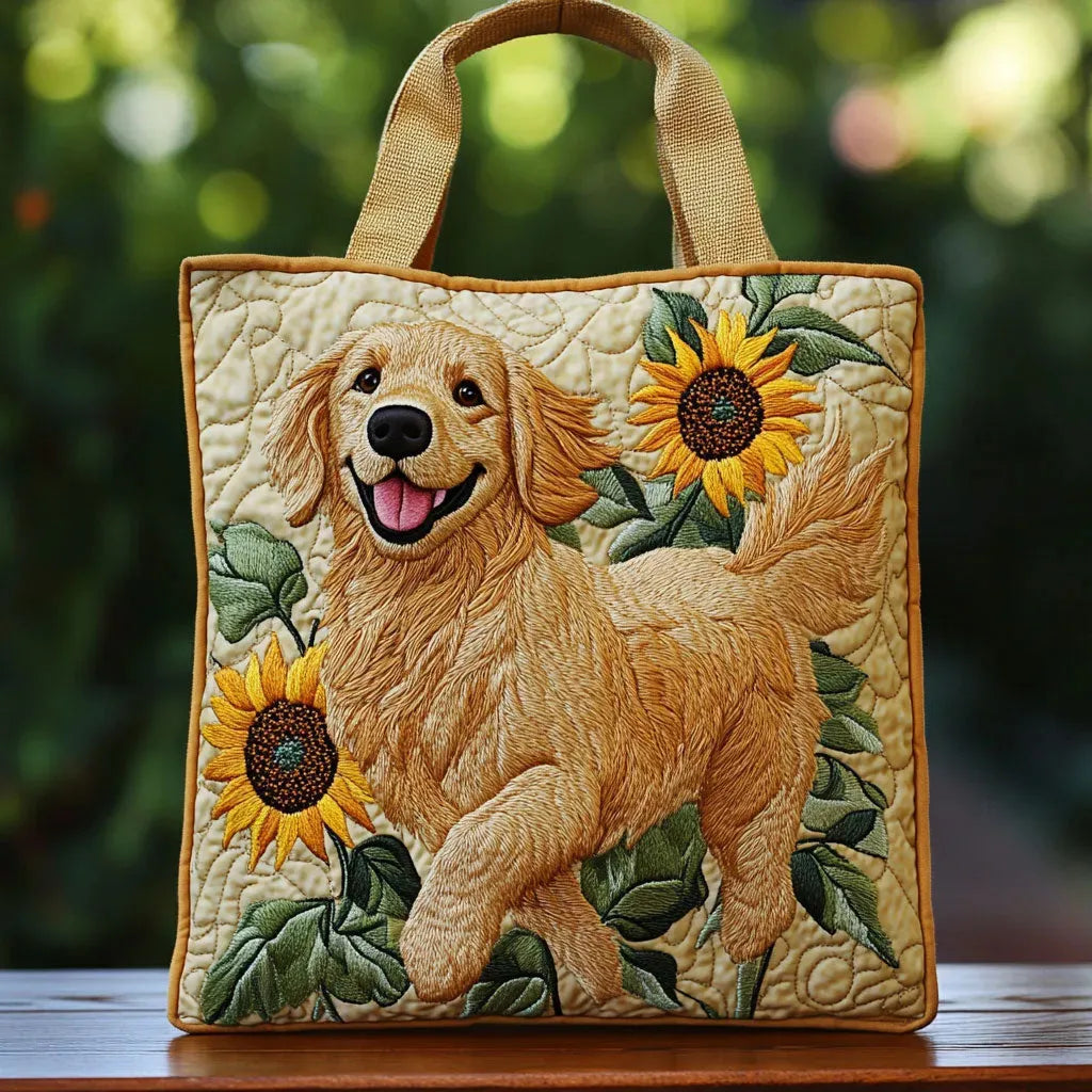 Ručně vyrobená taška – Zlatý retriever