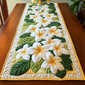 Tovaglietta trapuntata - Fiori di Frangipane